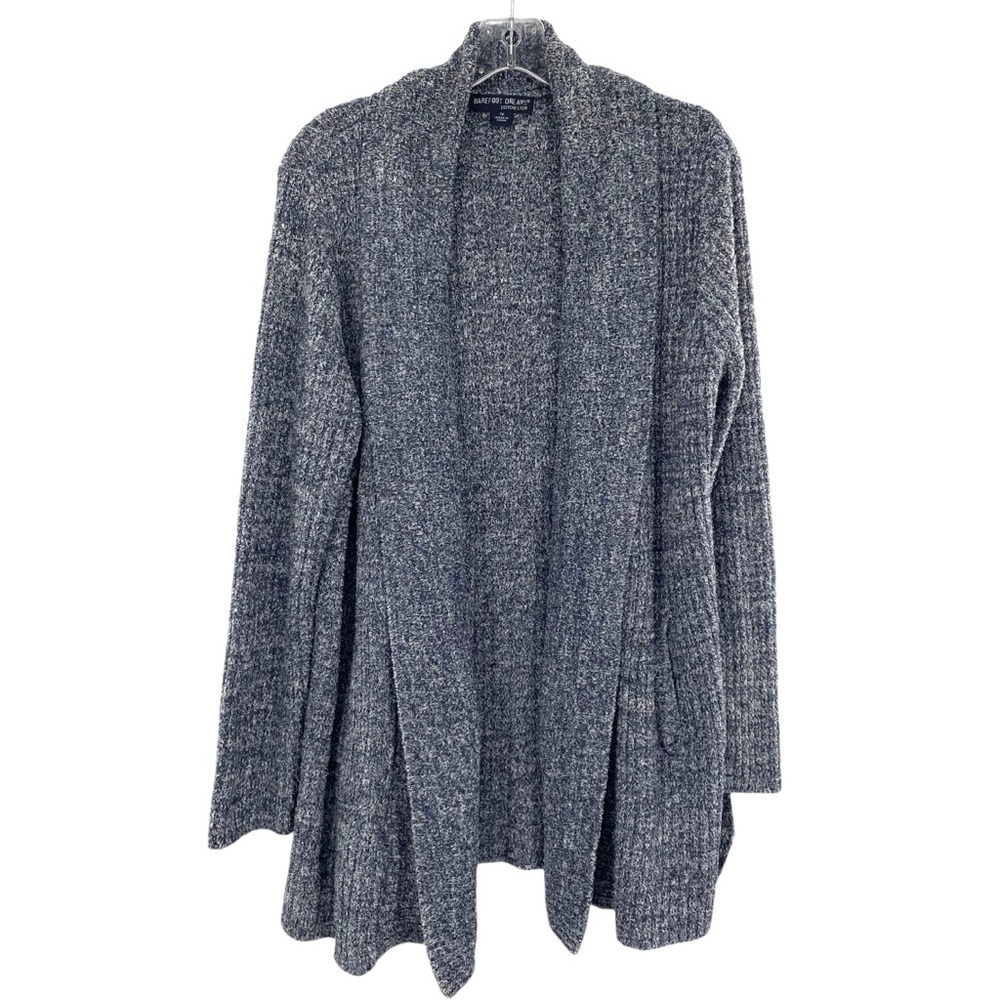 Barefoot Dreams Cozychic Lite Montecito Open Front Cardigan Sweater - Picture 13 of 13